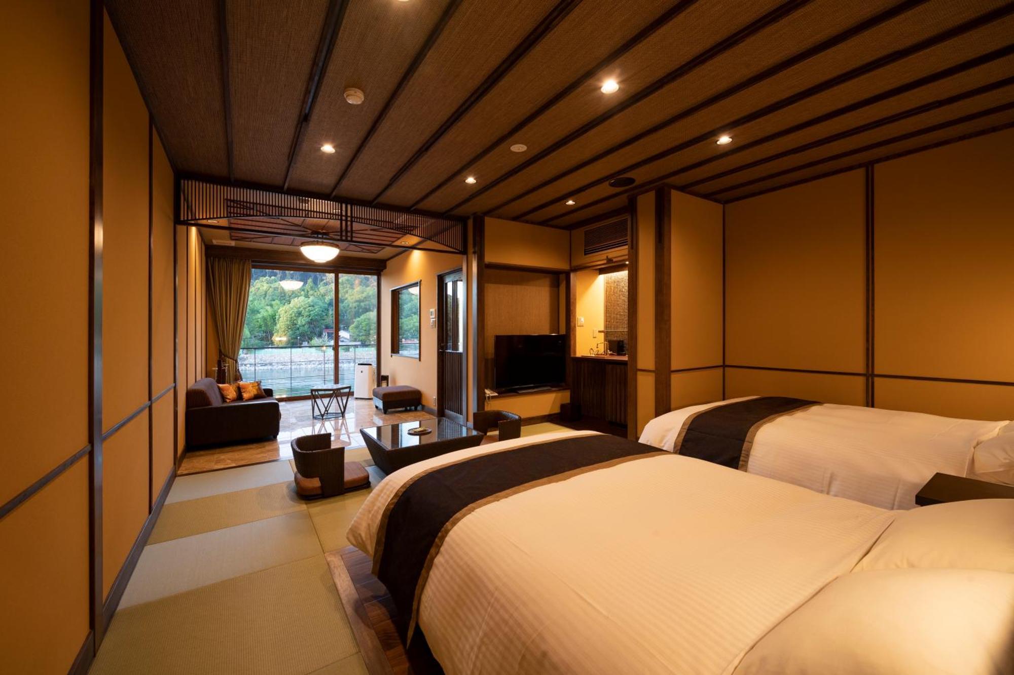 เกียวโต อูจิ ฮานายาชิกิ อูกิฟูเนะ-เอ็น Hotel อุจิ ห้อง รูปภาพ